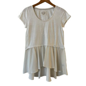 9-HI5 STCL Postmark x Anthro Peplum Top